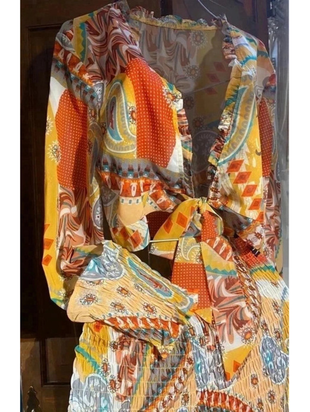 Bohemian 2 piece pant set